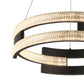 20" Dia. LED Pendant - Matte Black