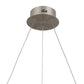 Diamante LED Pendant - Brushed Steel