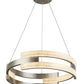 Diamante LED Pendant - Brushed Steel