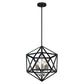 Troy 5 Light Up Chandelier - Matte Black