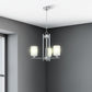 Mitzy 3 Light Up Chandelier - Chrome