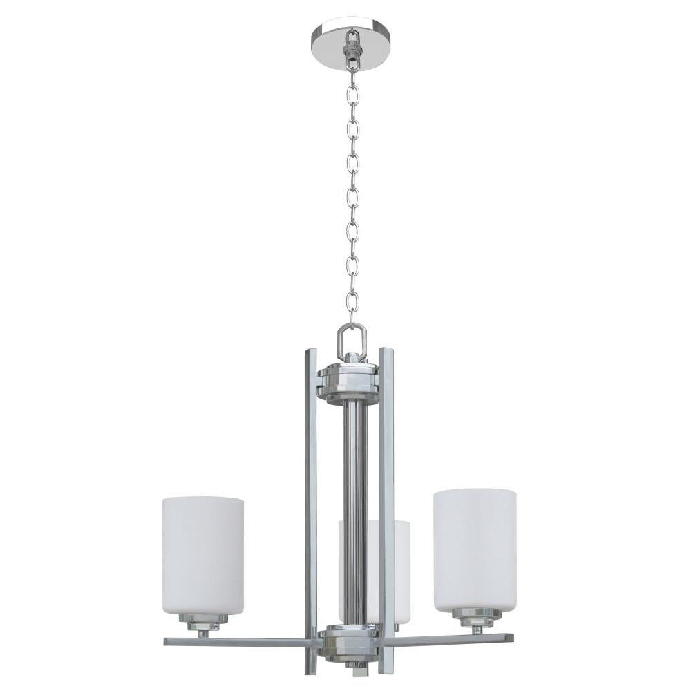 Mitzy 3 Light Up Chandelier - Chrome