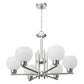 Isla 6 Light Up Chandelier - Chrome