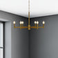 Gwenith 6 Light Chandelier - Natural Gold