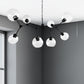 Jane 8 Light Chandelier - Black