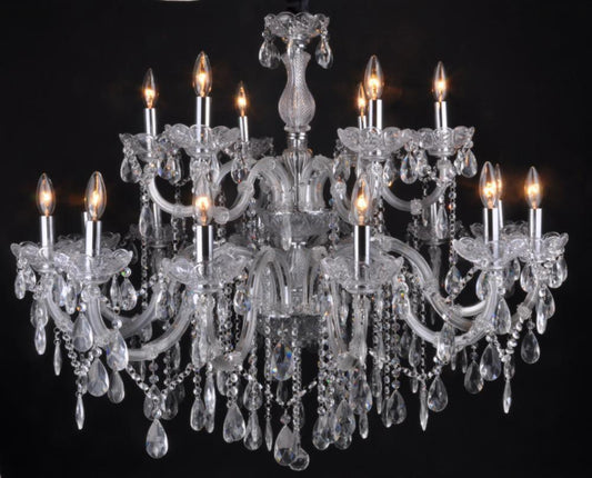 Shinelle 21 Light Crystal Chandelier - Chrome