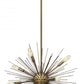 Jennifer 8 Light Chandelier - Gold