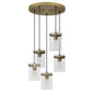 Coraline 5 Light Multi Light Pendant - Gold